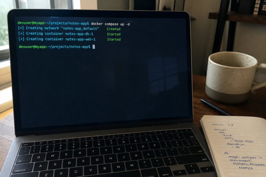 Docker Compose Terminal Output